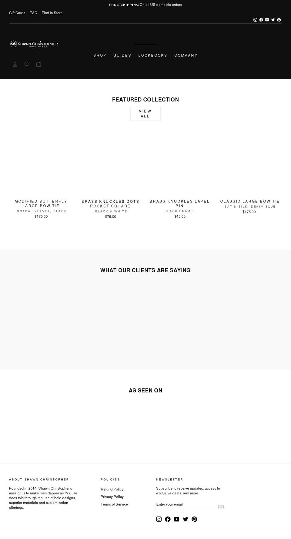 scbocaraton.com — Shopify storefront screenshot