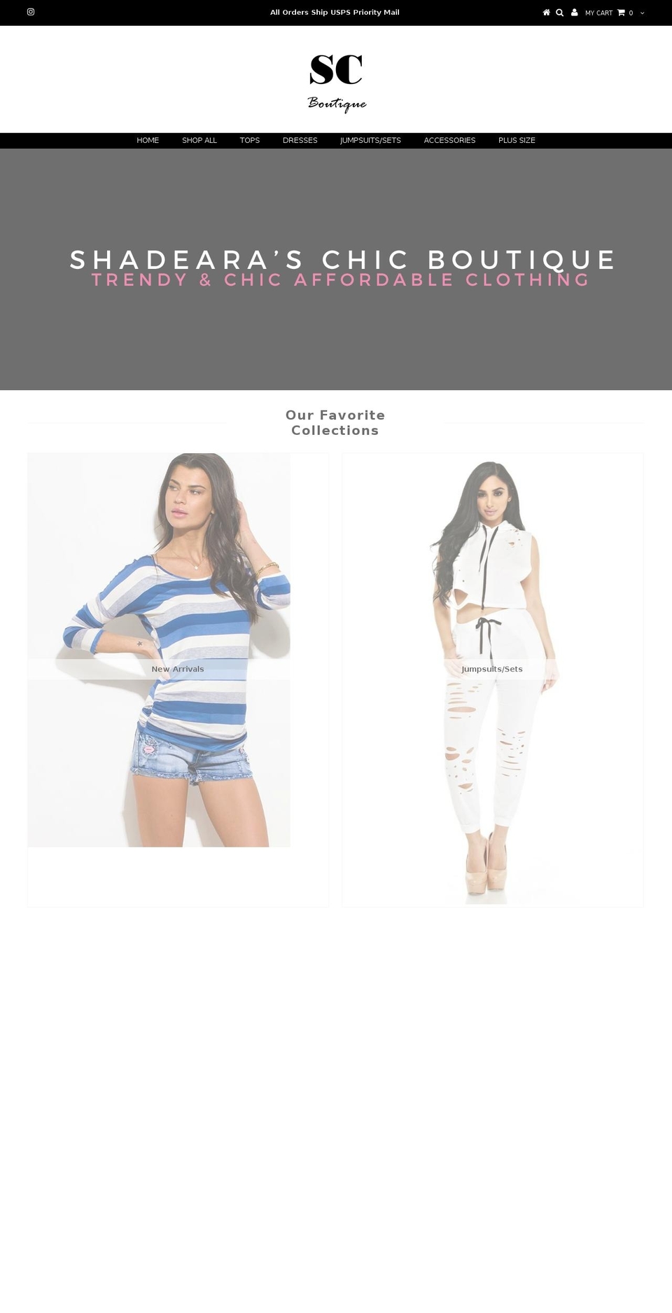 scboutiqueonline.com shopify website screenshot
