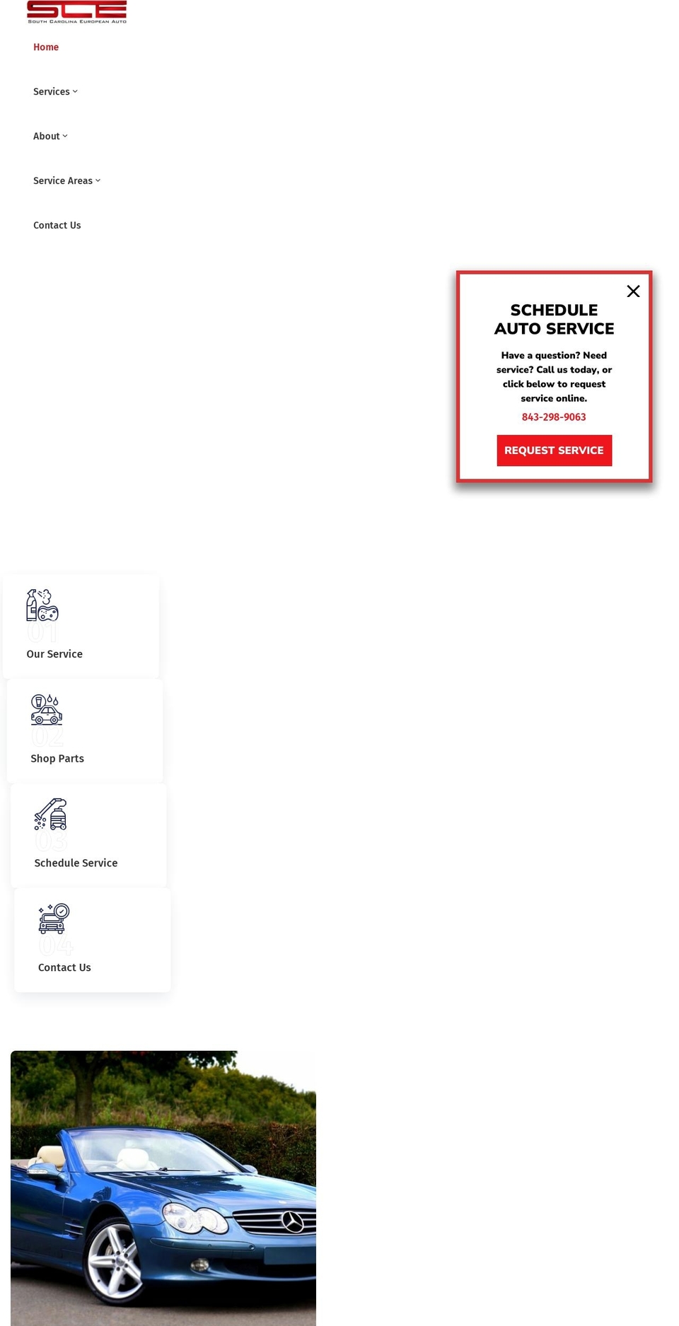 sceauto.com — Shopify storefront screenshot