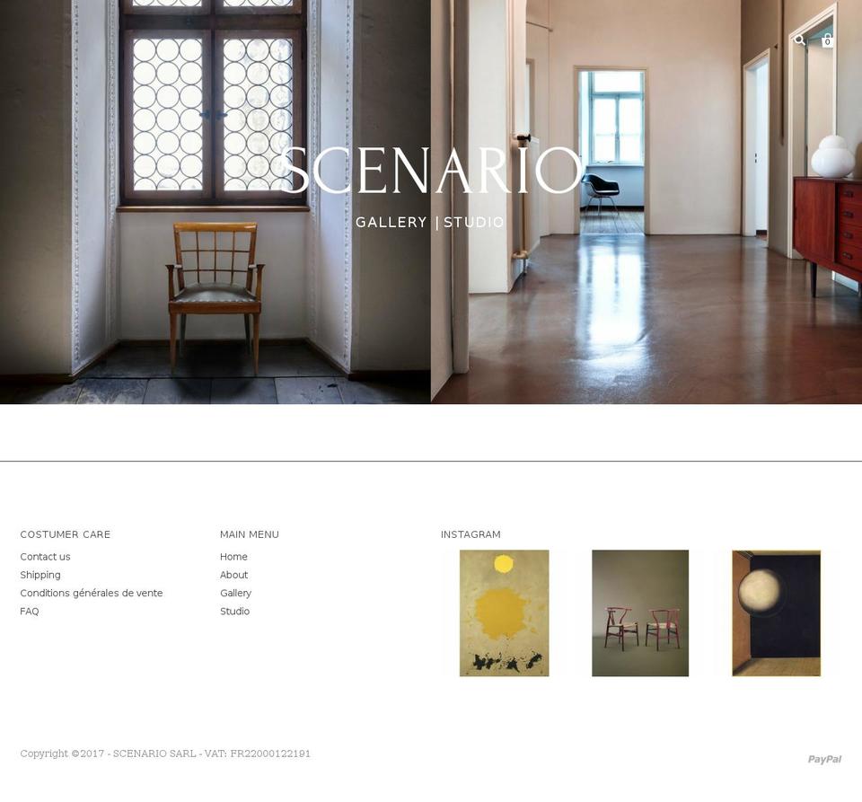 scenario-mc.com shopify website screenshot