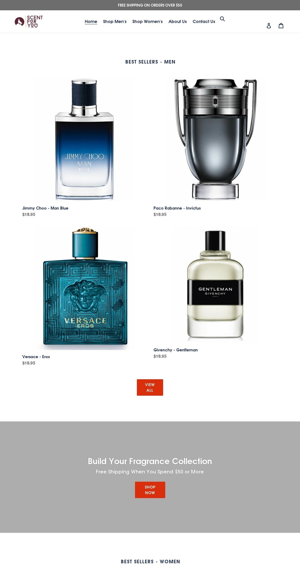 scent-4you.com shopify website screenshot