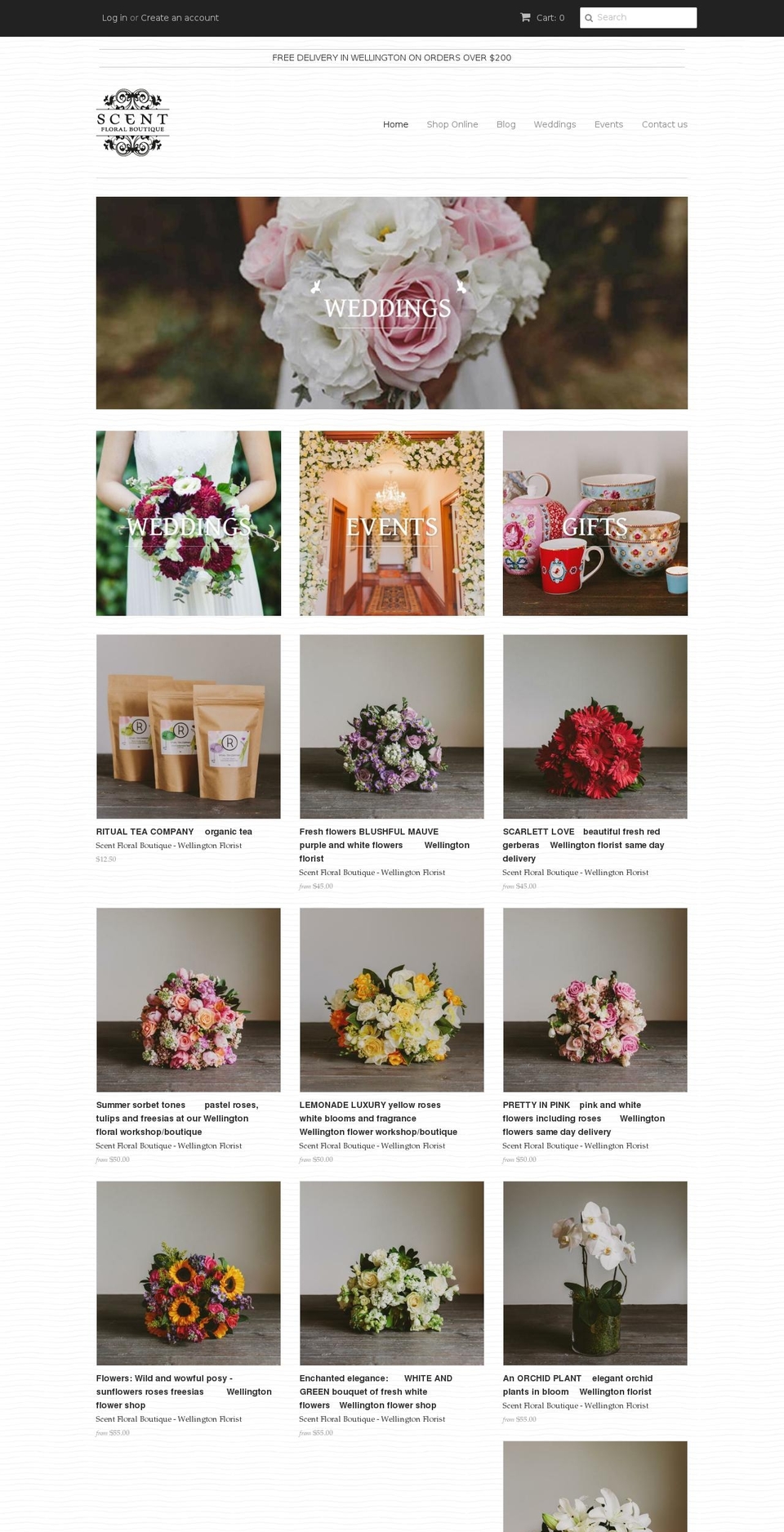 scentboutique.co.nz shopify website screenshot