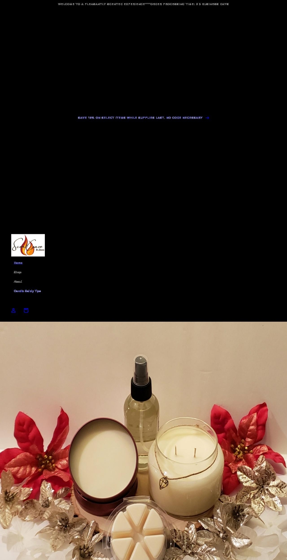 scentcravebydawn.com shopify website screenshot