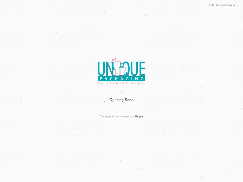 scentedangel.com — Shopify storefront screenshot