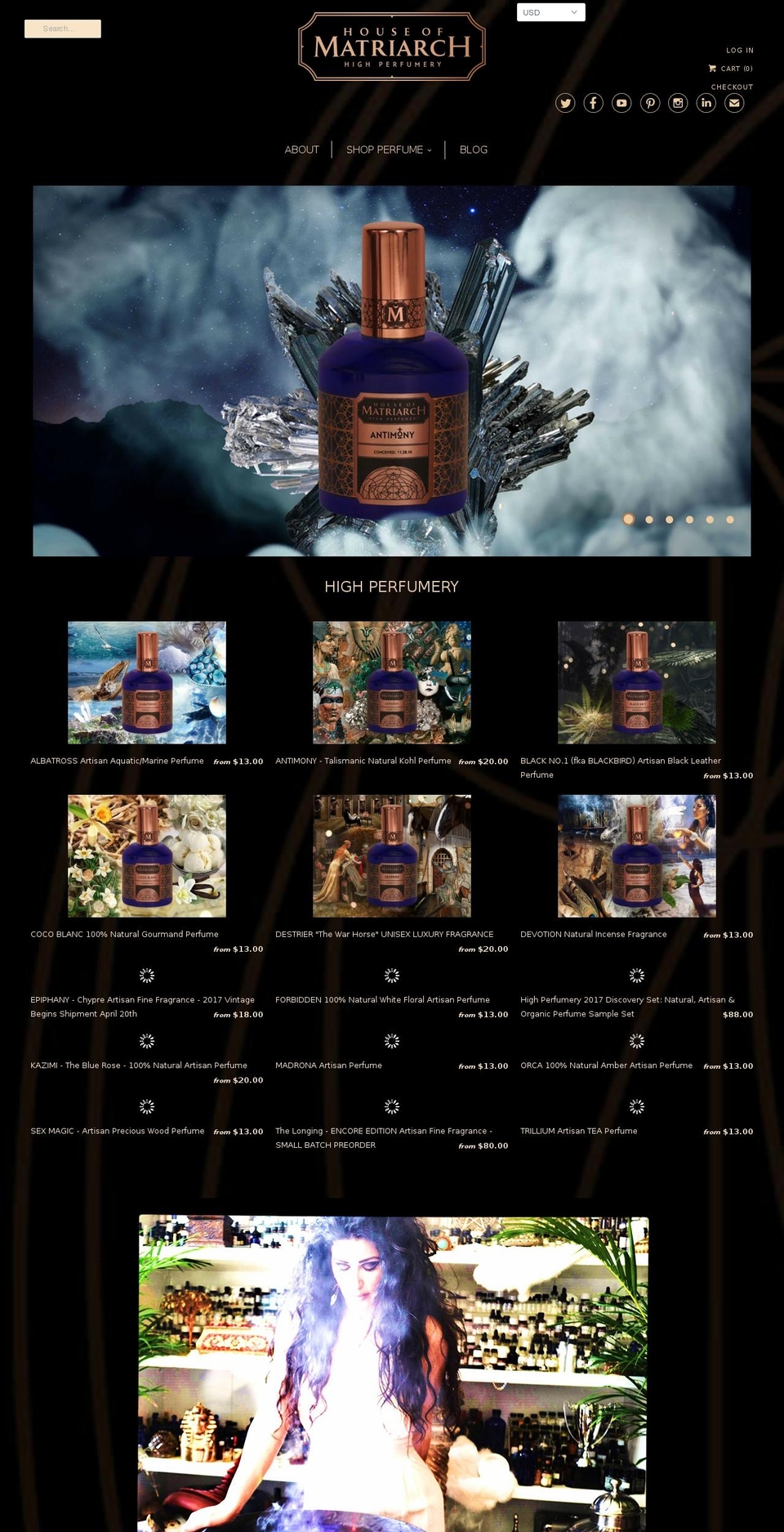 scentpairing.com shopify website screenshot