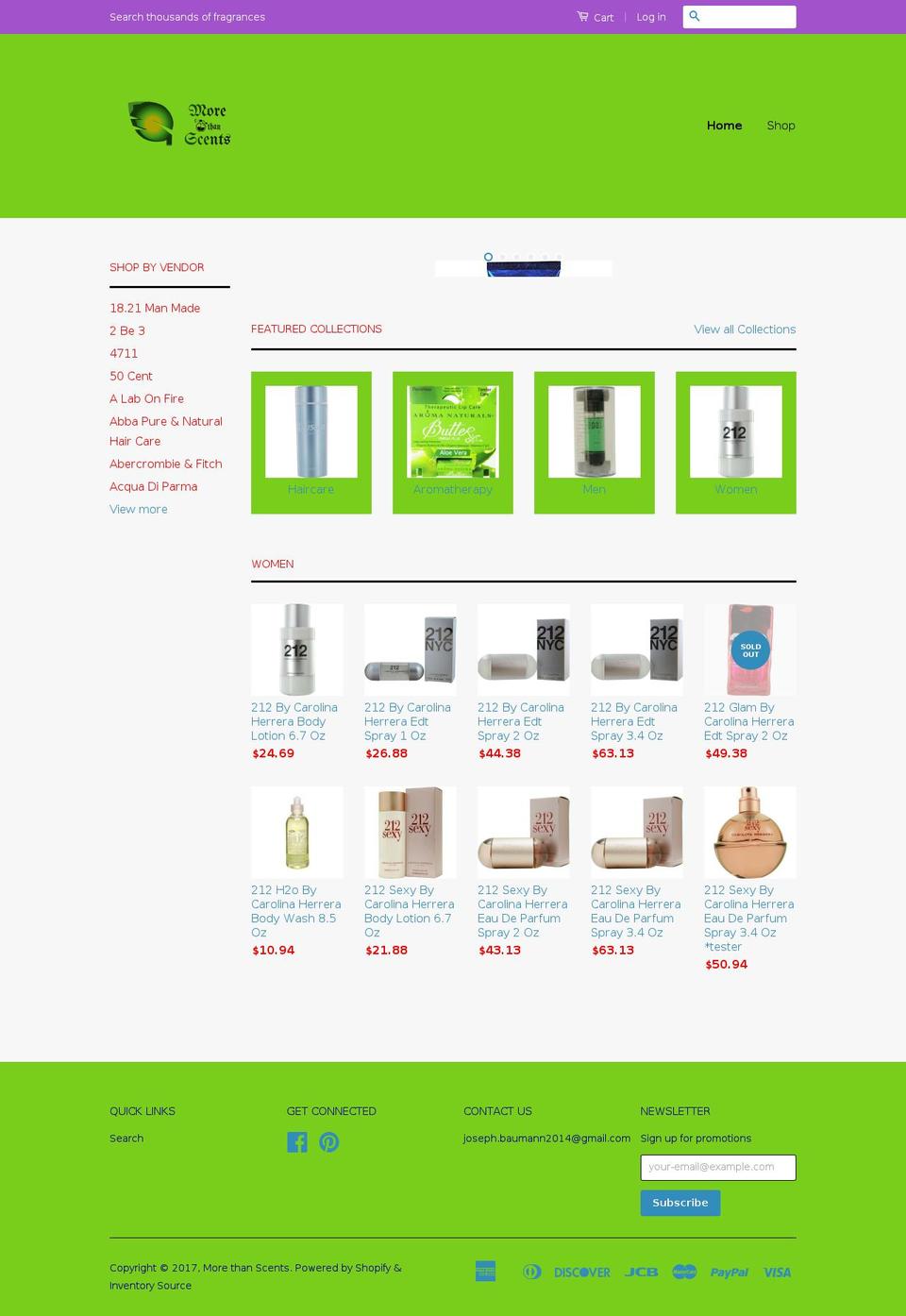 is-turnkey-shopify-theme Shopify theme site example scents4ever.com