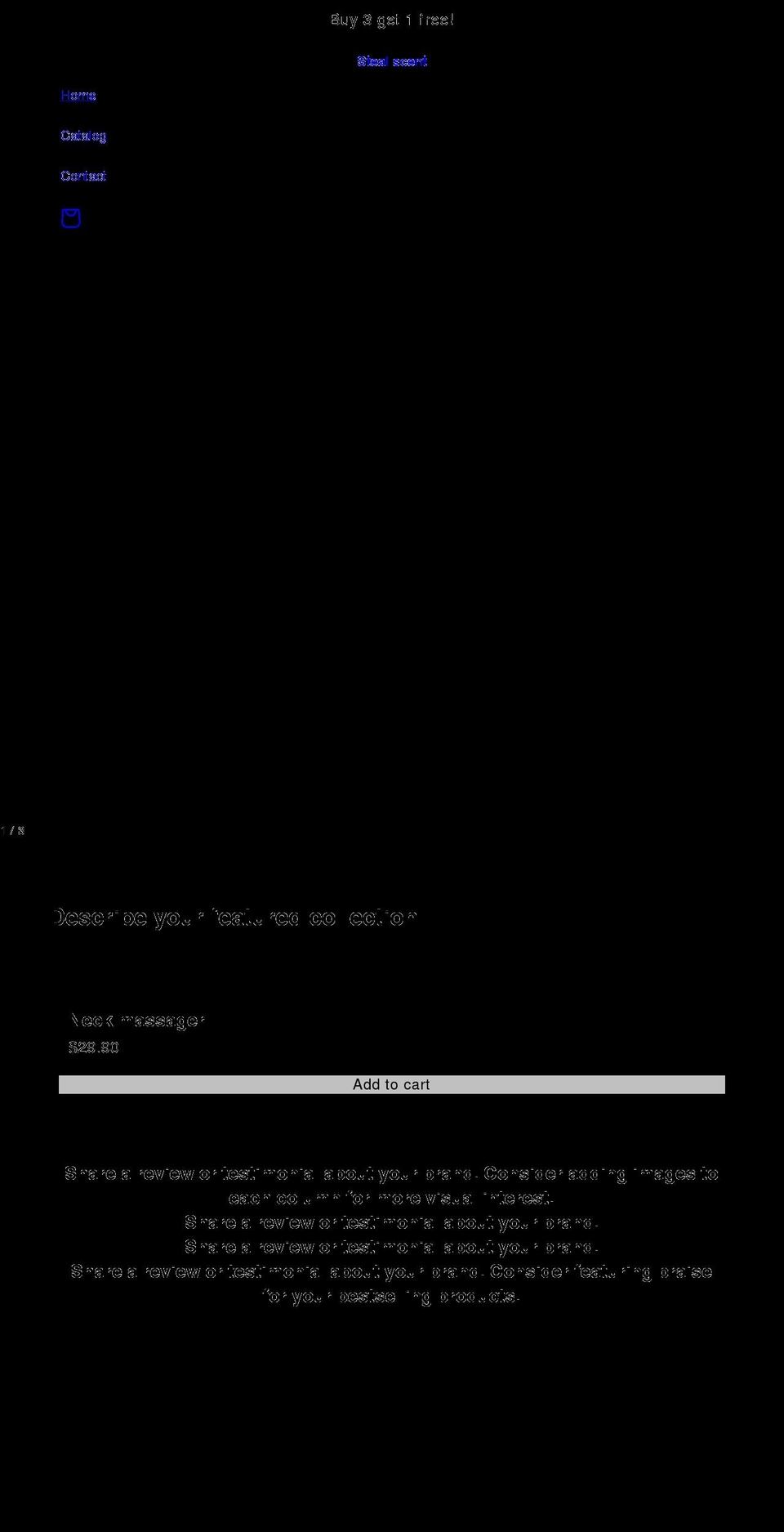 scentstealer.com shopify website screenshot