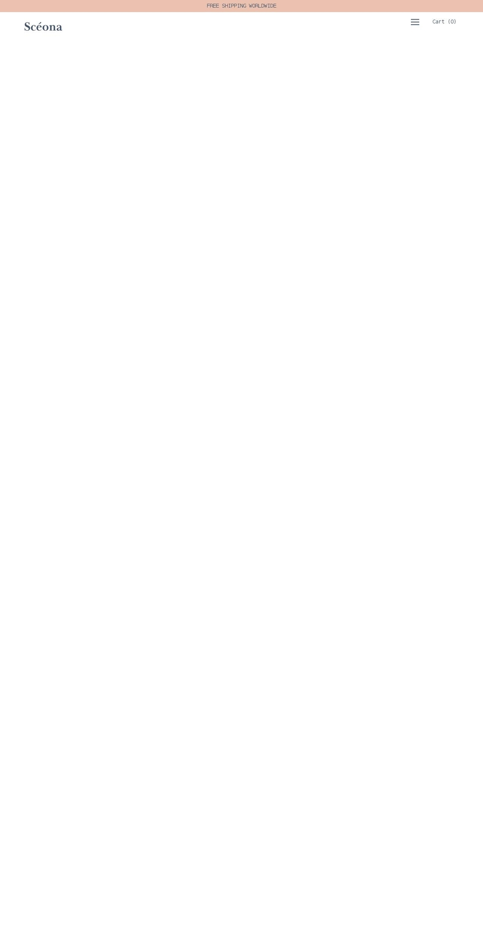 sceona.com shopify website screenshot