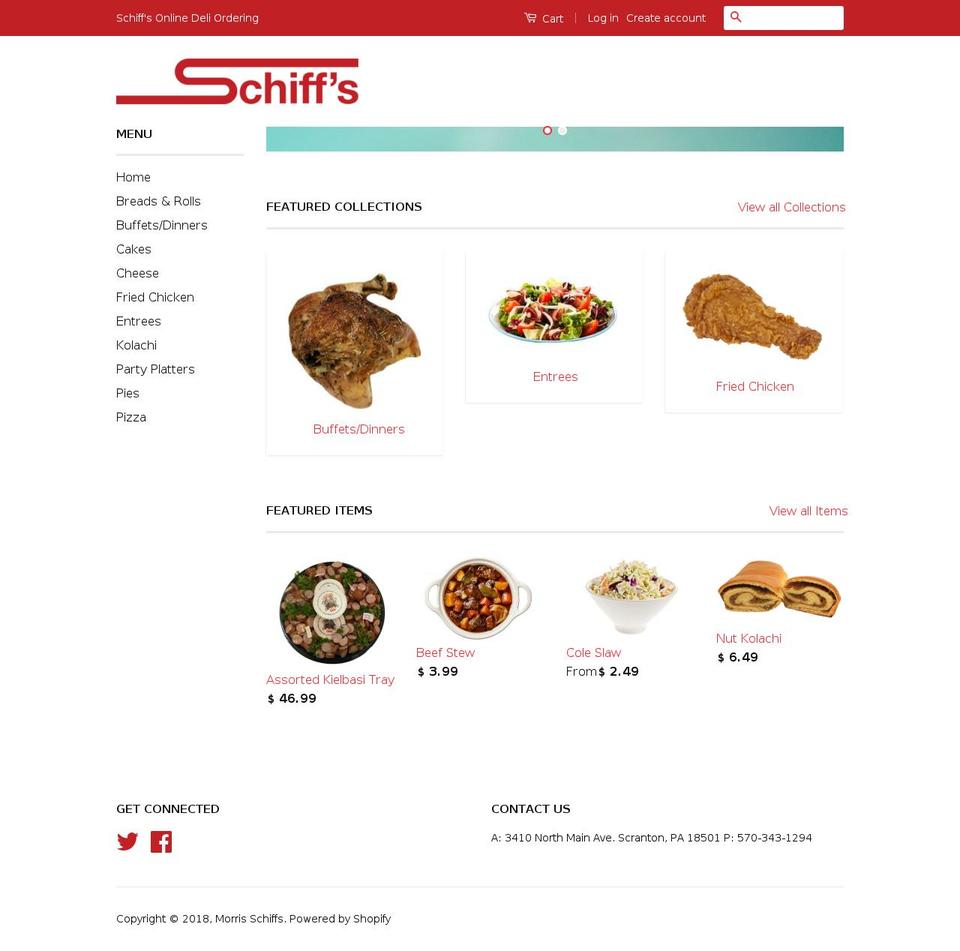 schiffsdeli.com — Shopify storefront screenshot