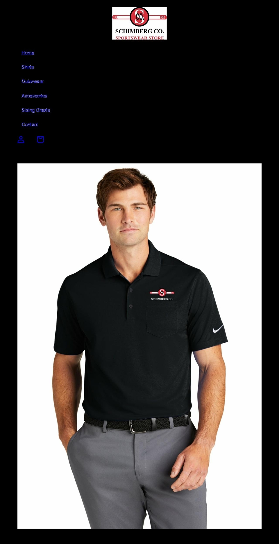schimbergsportswear.com shopify website screenshot