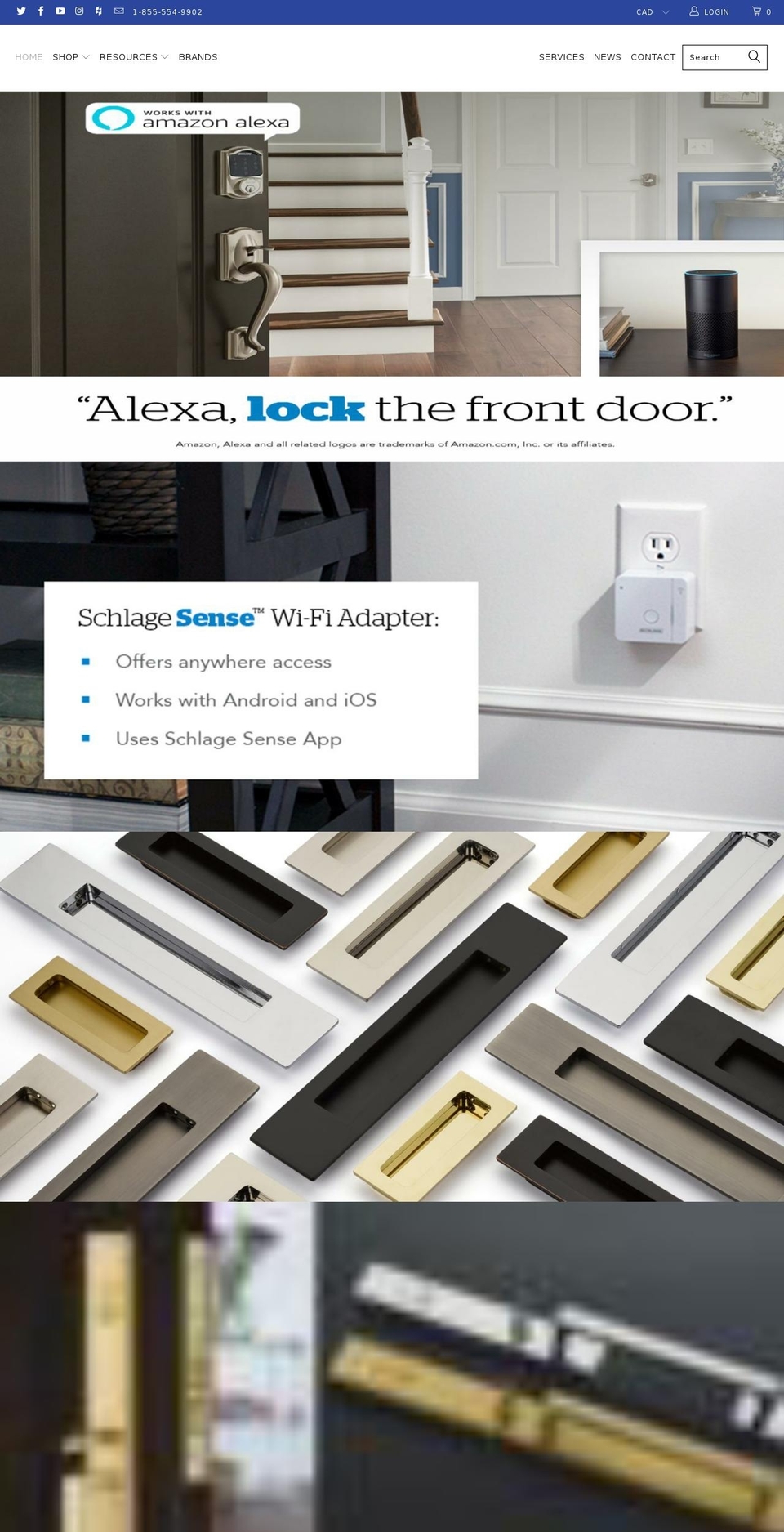 schlage.solutions shopify website screenshot