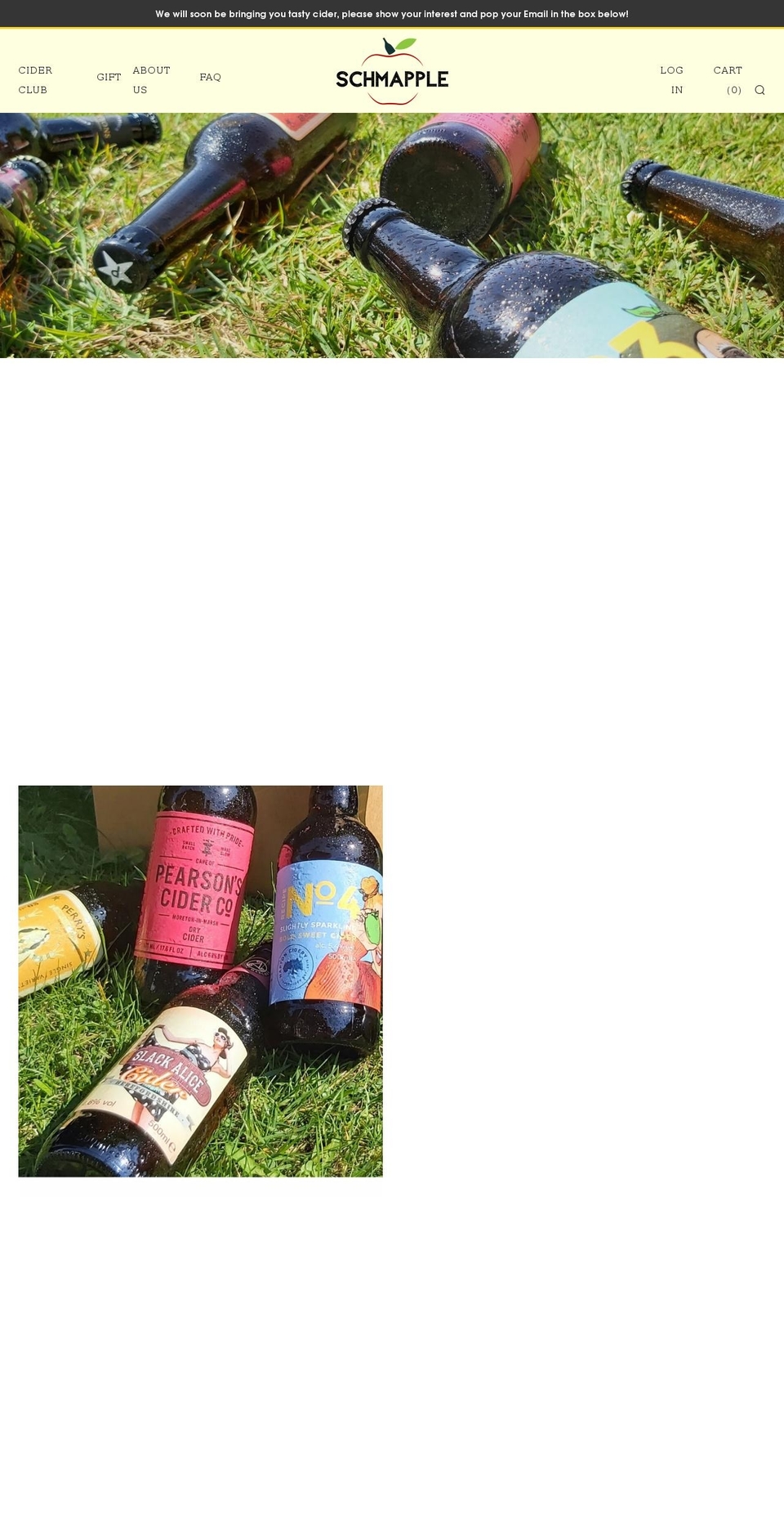 schmapple.com shopify website screenshot