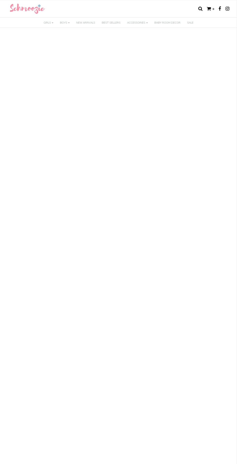 schmoozie.com — Shopify storefront screenshot
