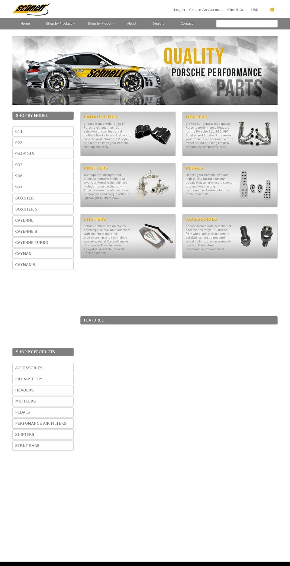 schnellperformance.com shopify website screenshot