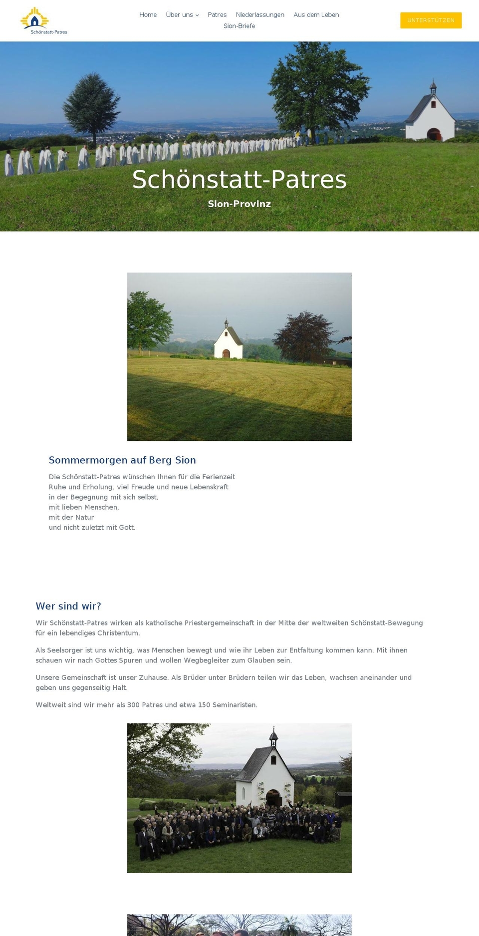 schoenstattmain Shopify theme site example schoenstatt-patres.de