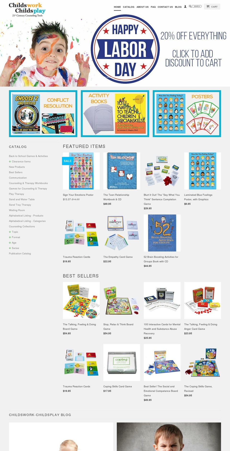 schoolcloseouts.com — Shopify storefront screenshot