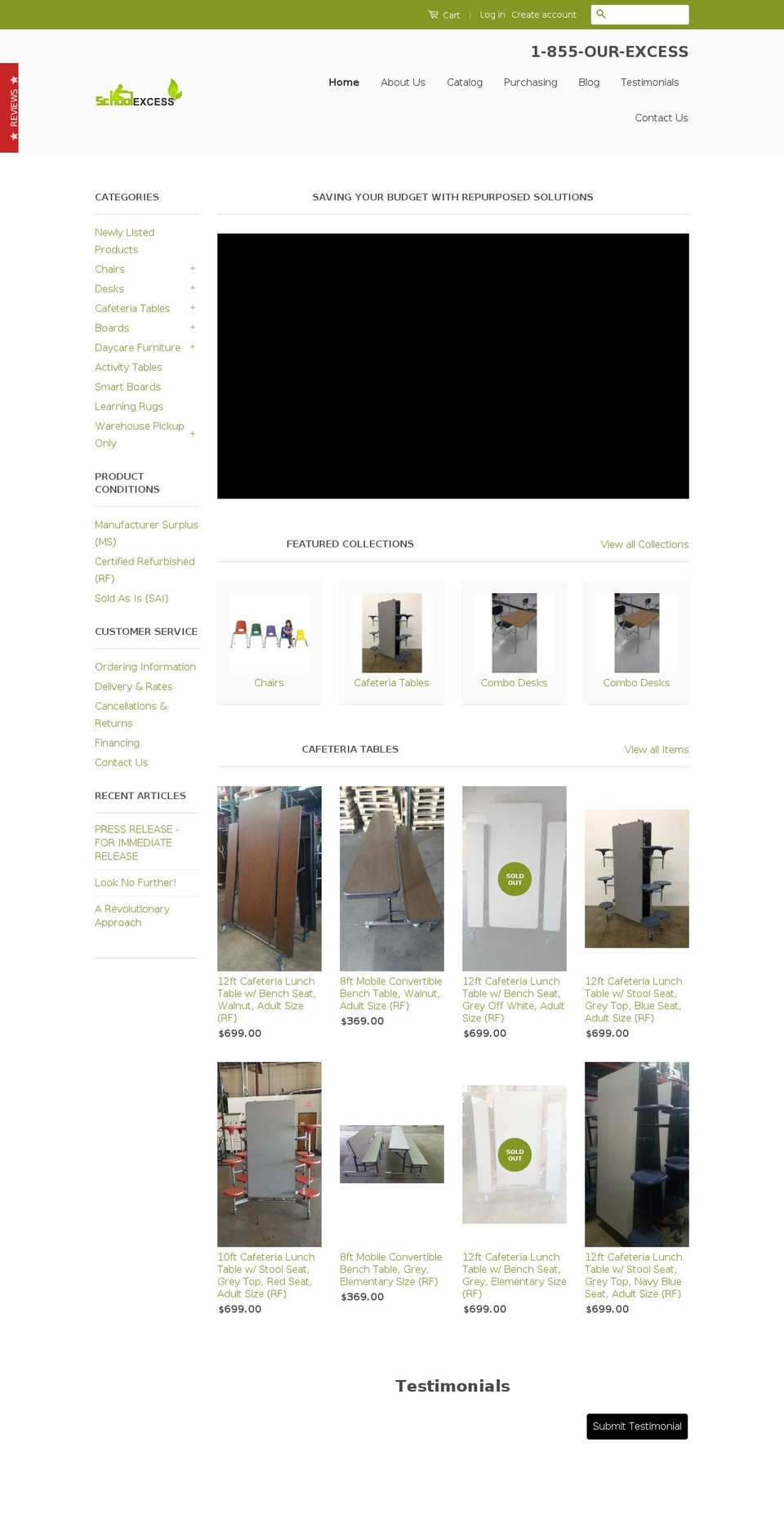 schoolexcessghana.com — Shopify storefront screenshot
