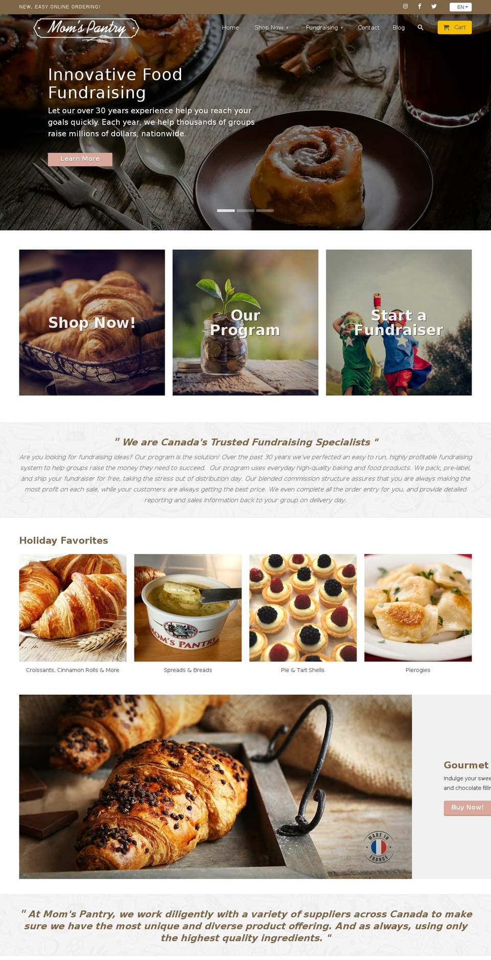 BMS - Checkout Upgrade Shopify theme site example schoolfundraisingideas.ca