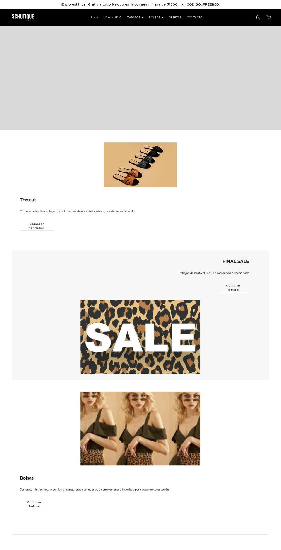 schutique-shoes.com — Shopify storefront screenshot