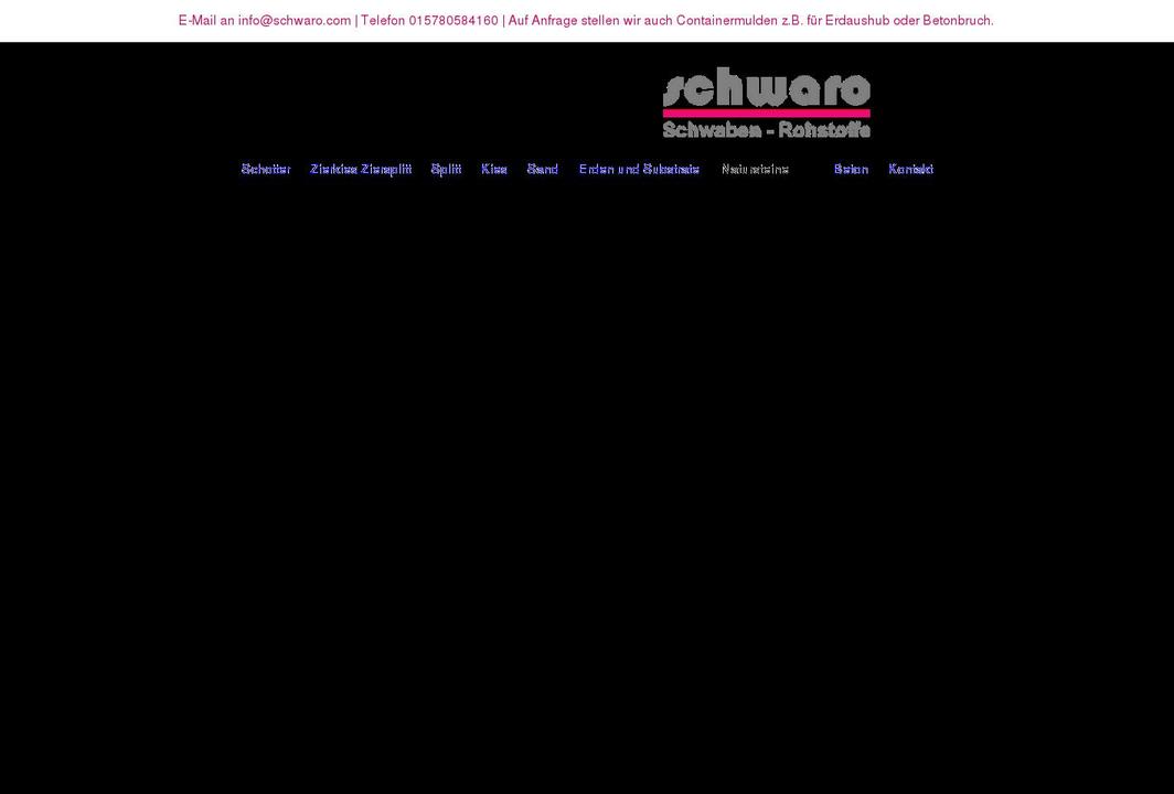 schwaro.com shopify website screenshot