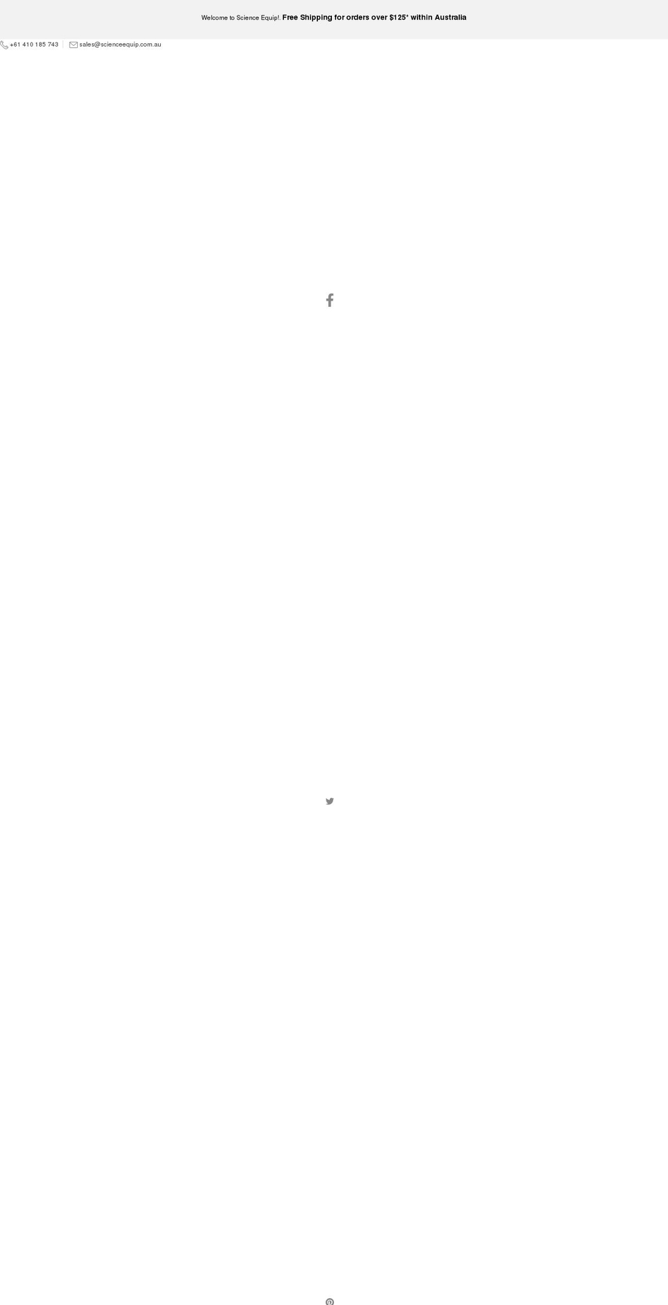 scienceequip.com.au shopify website screenshot