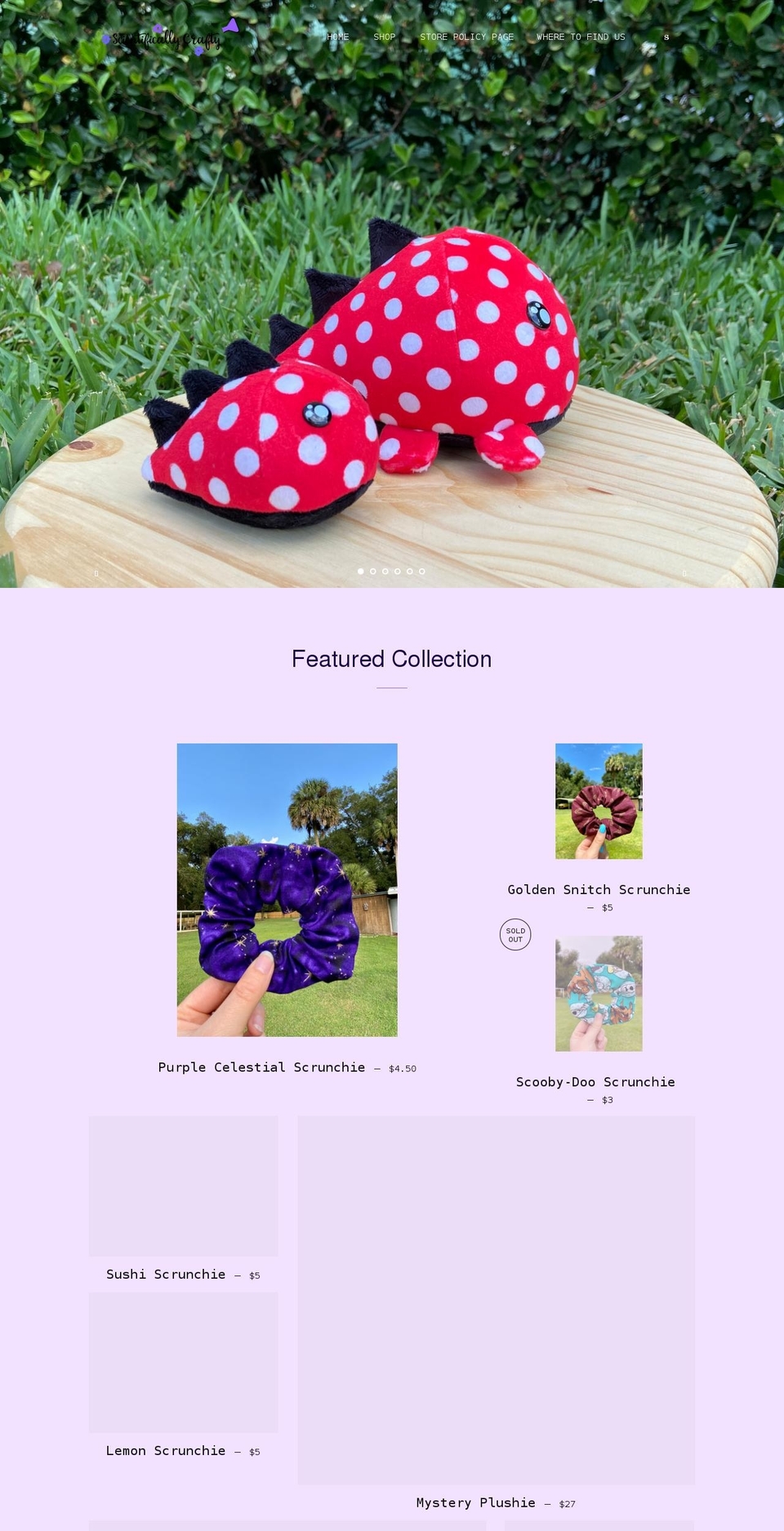 scientificallycrafty.com shopify website screenshot