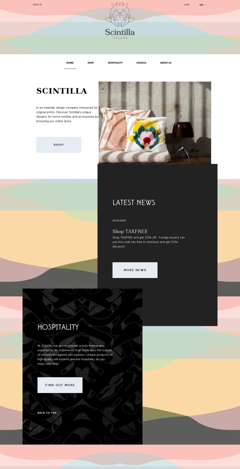 scintilla-2.myshopify.com shopify website screenshot