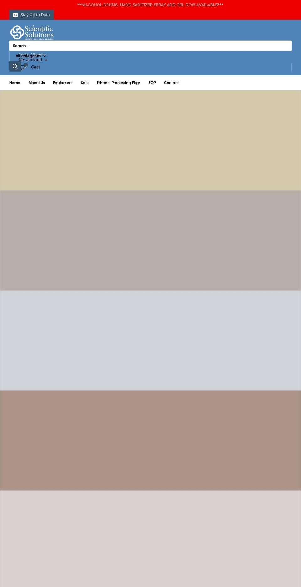 scisolinc.myshopify.com shopify website screenshot