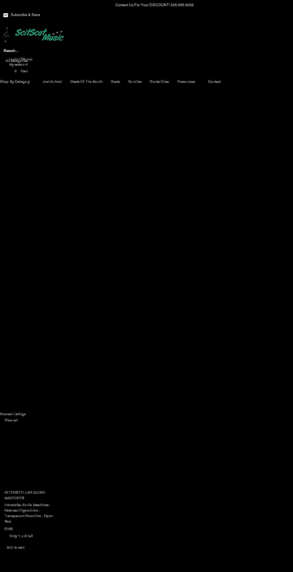 scitscat.com shopify website screenshot