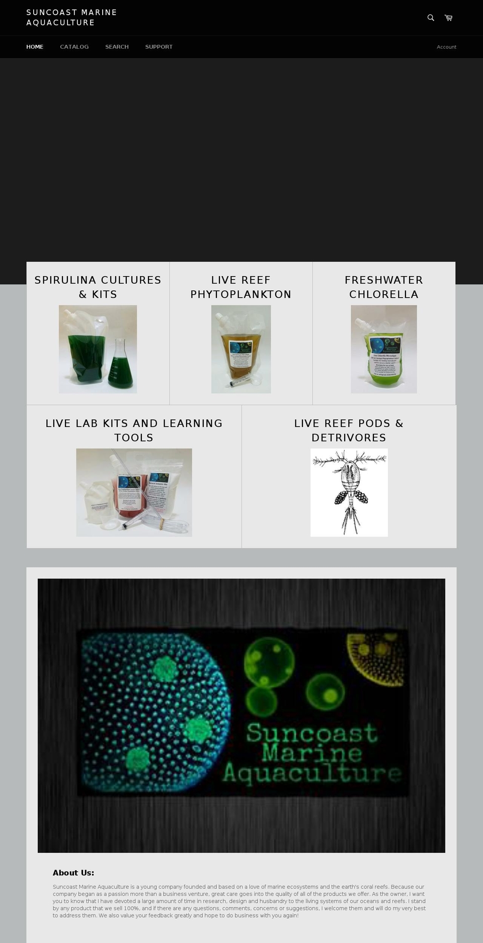 scmalabs.com — Shopify storefront screenshot