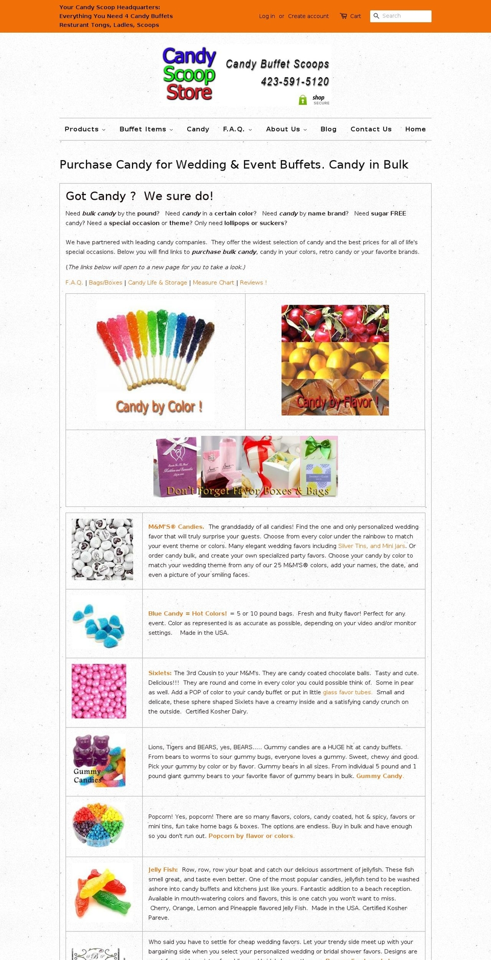 scoops-scoops.com — Shopify storefront screenshot