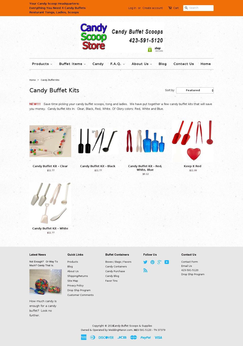 scoopsscoops.us shopify website screenshot