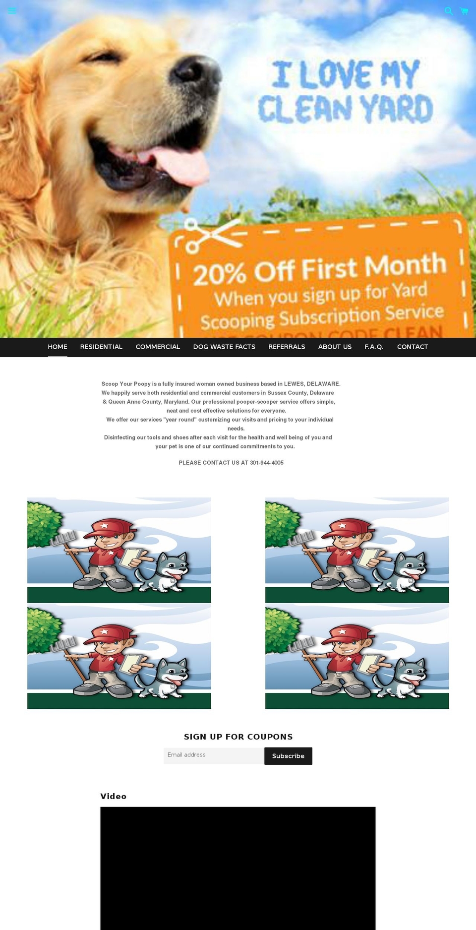scoopyourpoopy.com — Shopify storefront screenshot