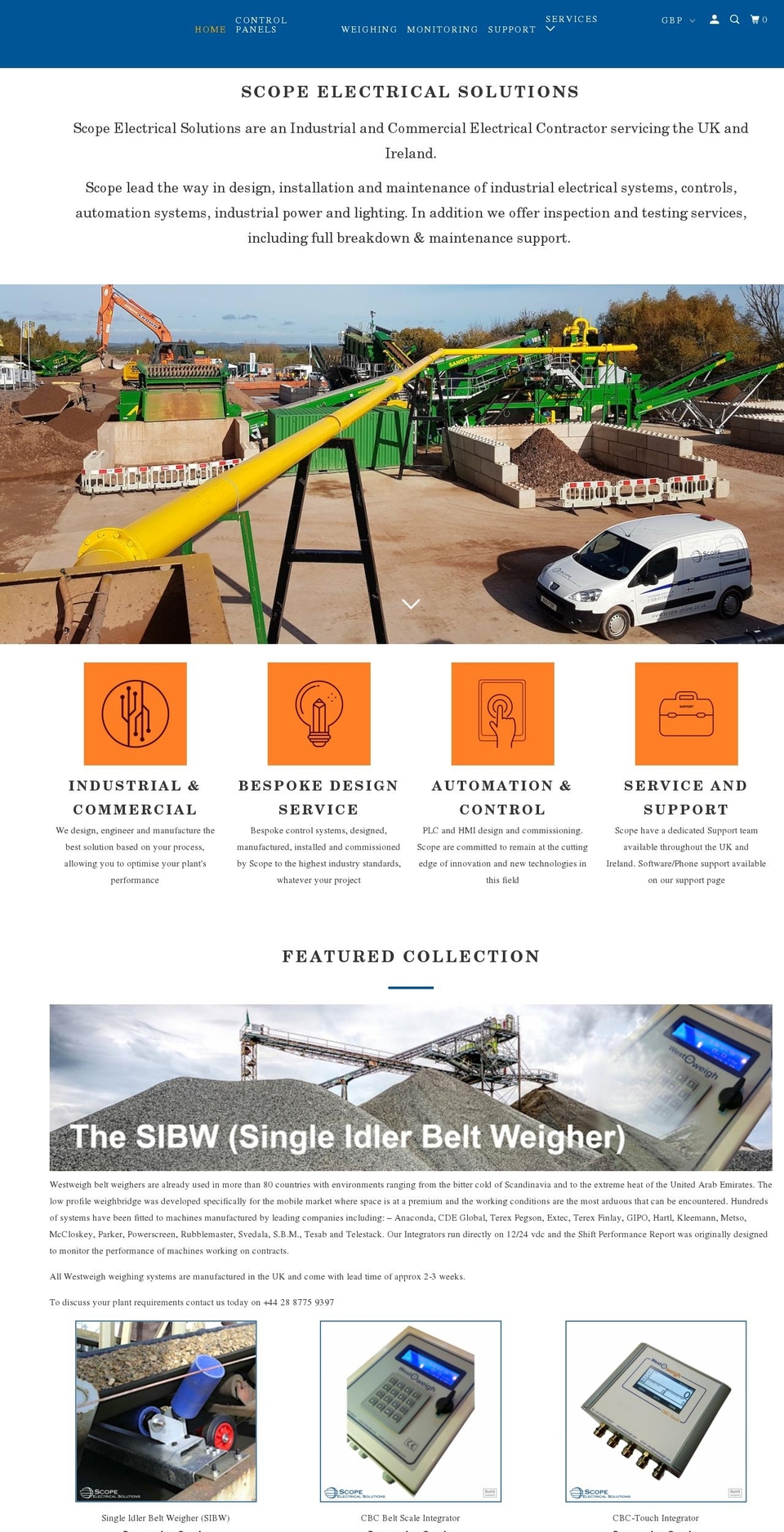 scope-online.co.uk shopify website screenshot