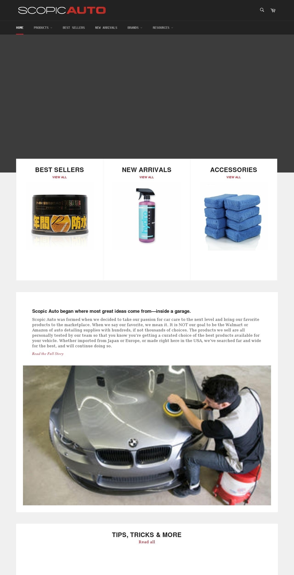 scopicauto.com shopify website screenshot