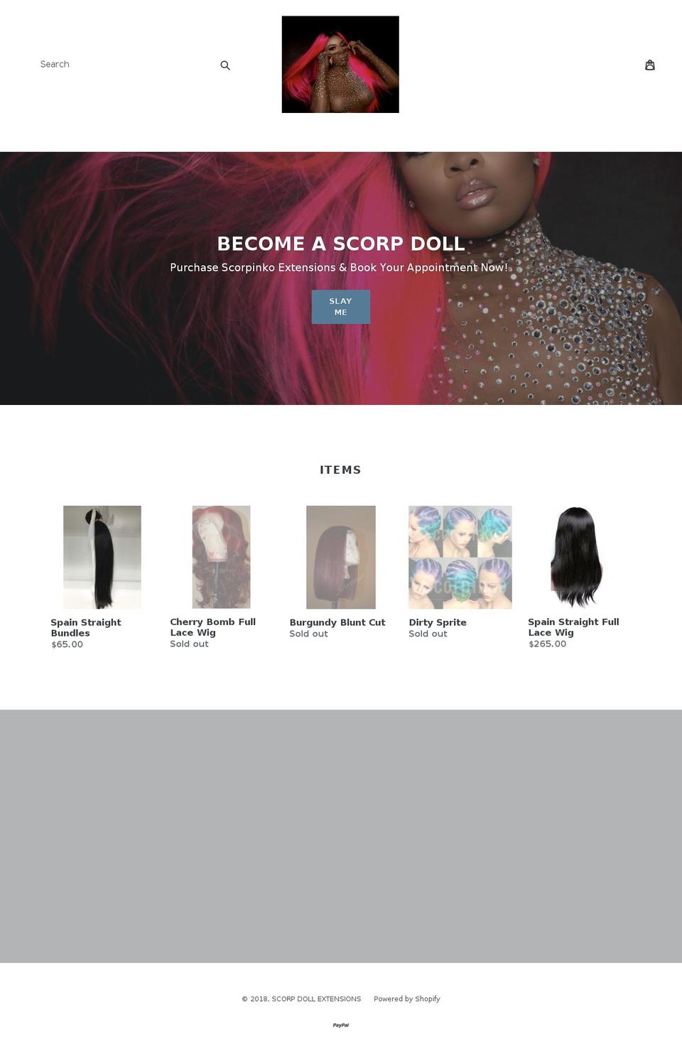 scorpinko.com — Shopify storefront screenshot