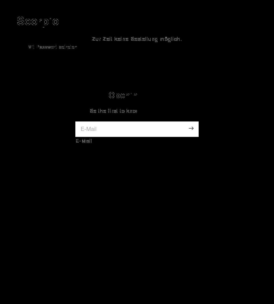 scorpio.shopping shopify website screenshot