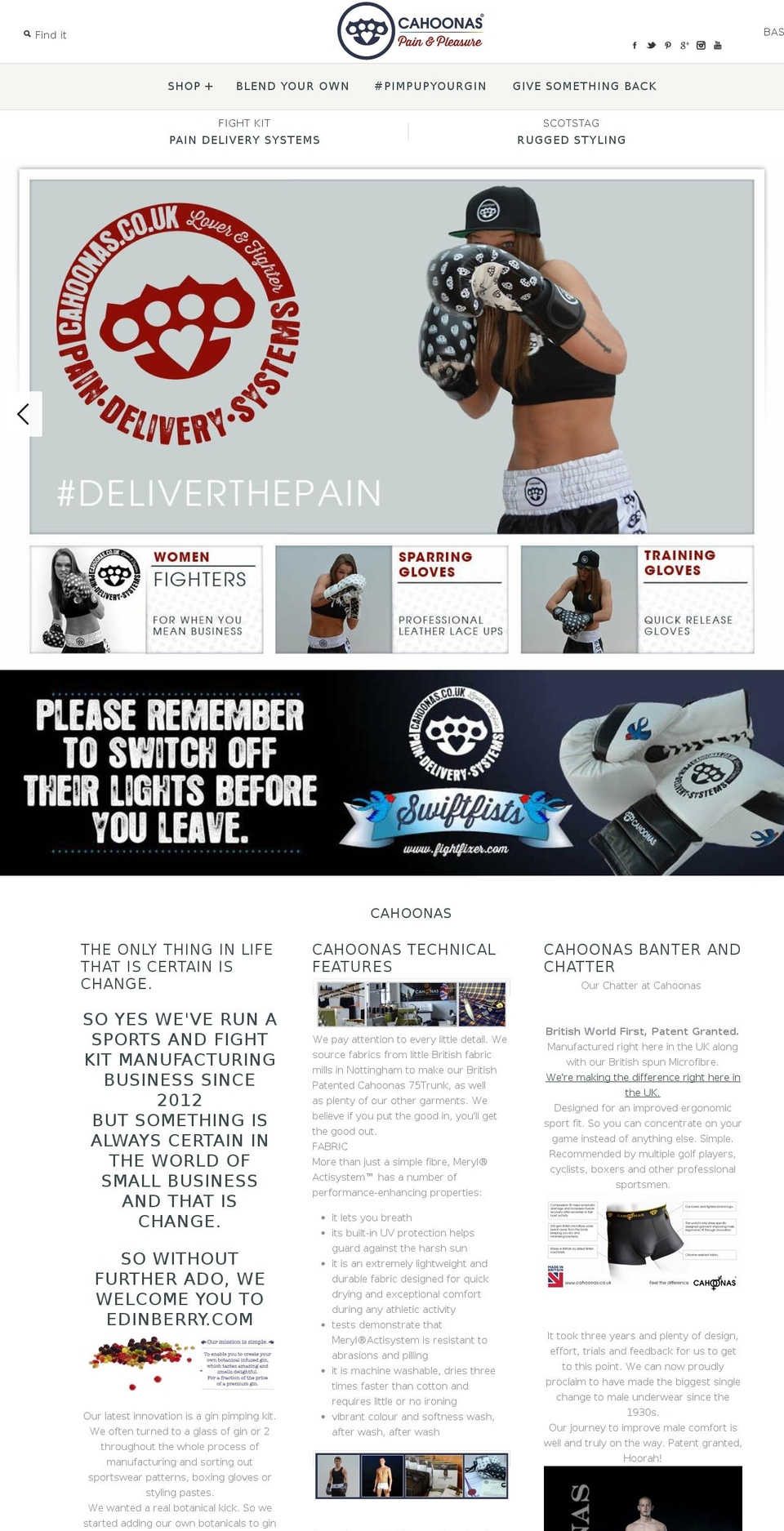 Edinberry Shopify theme site example scotstag.com