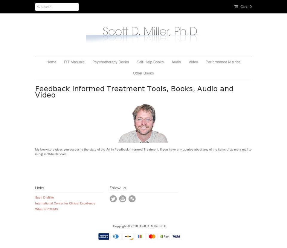 scott-d-miller-ph-d.myshopify.com shopify website screenshot