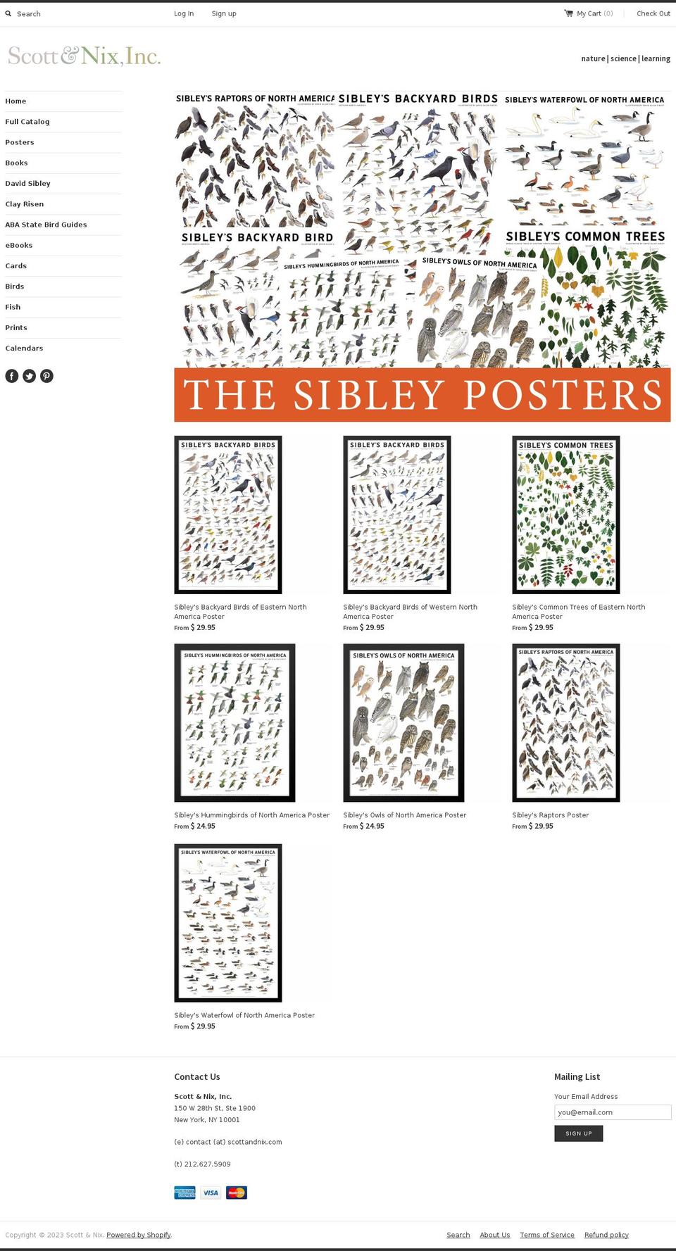 scott-nix.myshopify.com shopify website screenshot