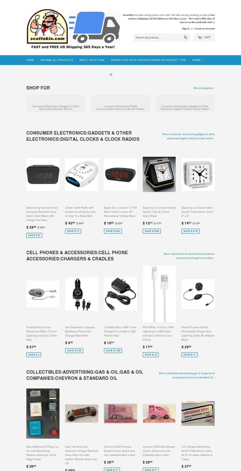 scottokie.com — Shopify storefront screenshot