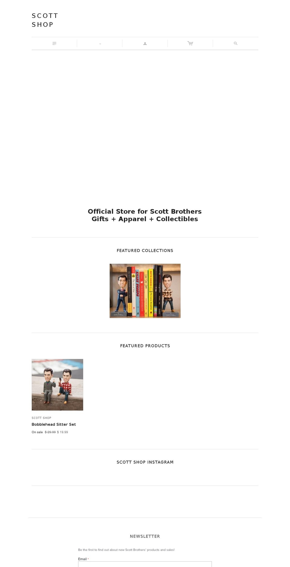 scottshop.com — Shopify storefront screenshot