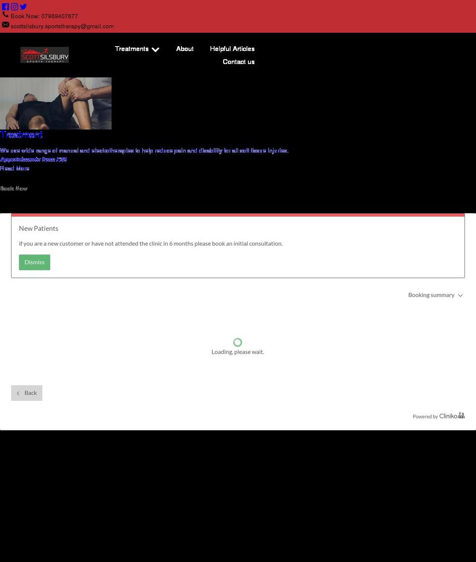scottsilsbury.co.uk shopify website screenshot