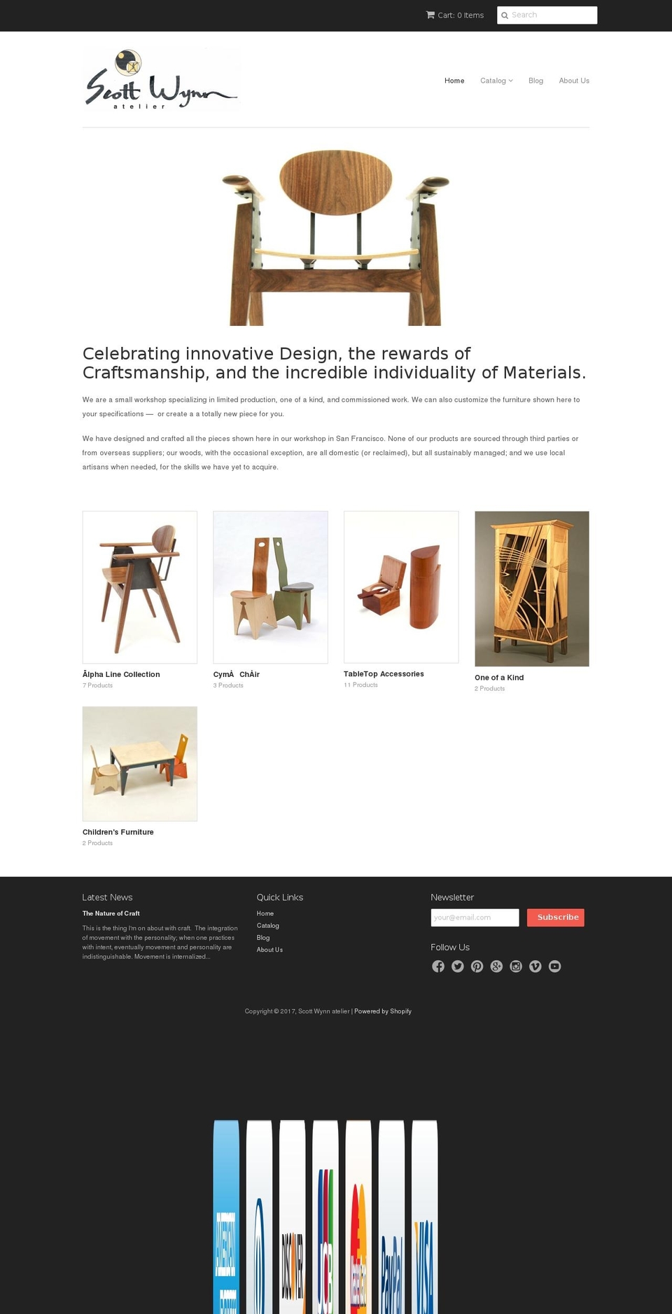 scottwynnatelier.com shopify website screenshot