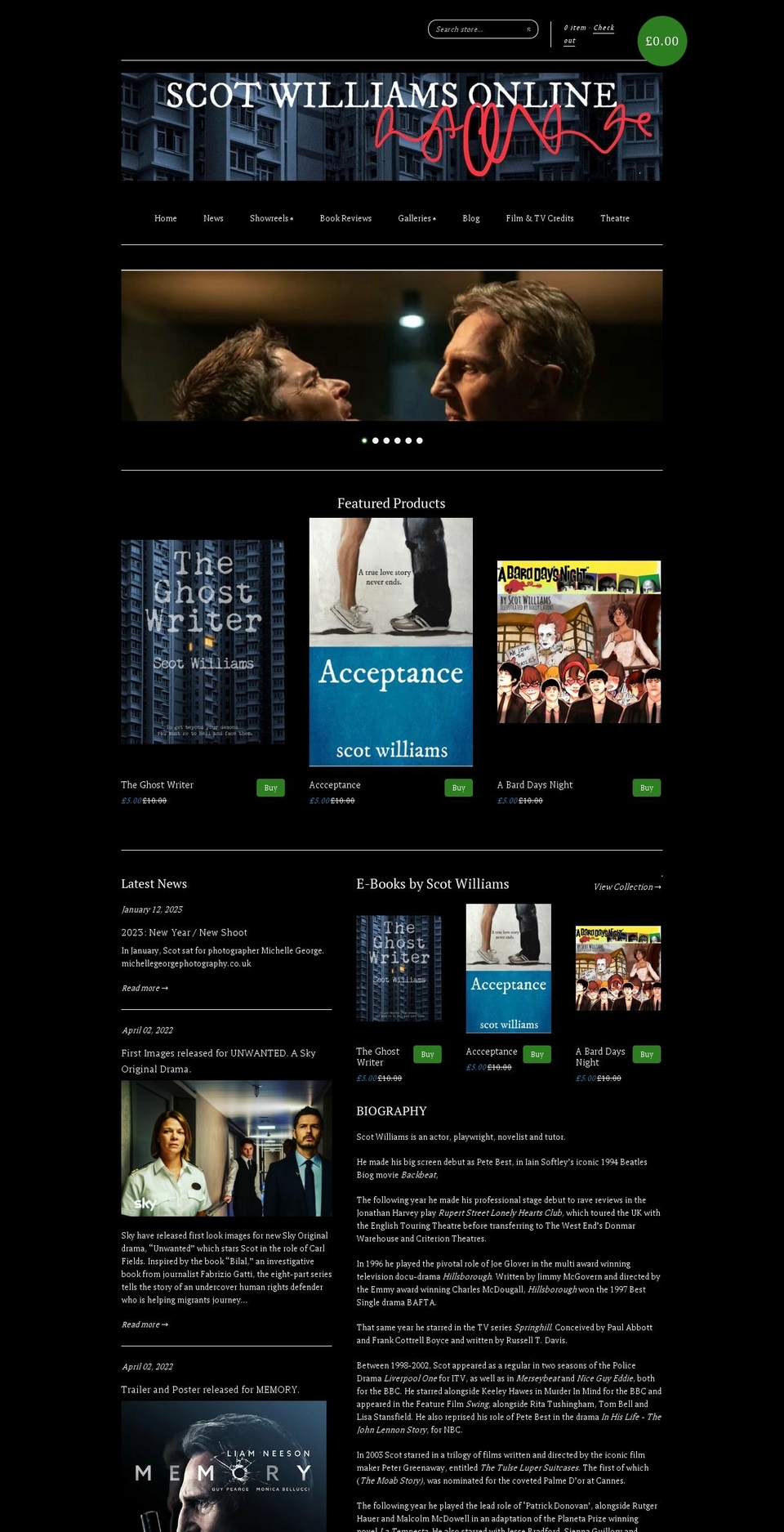 scotwilliams.co.uk shopify website screenshot