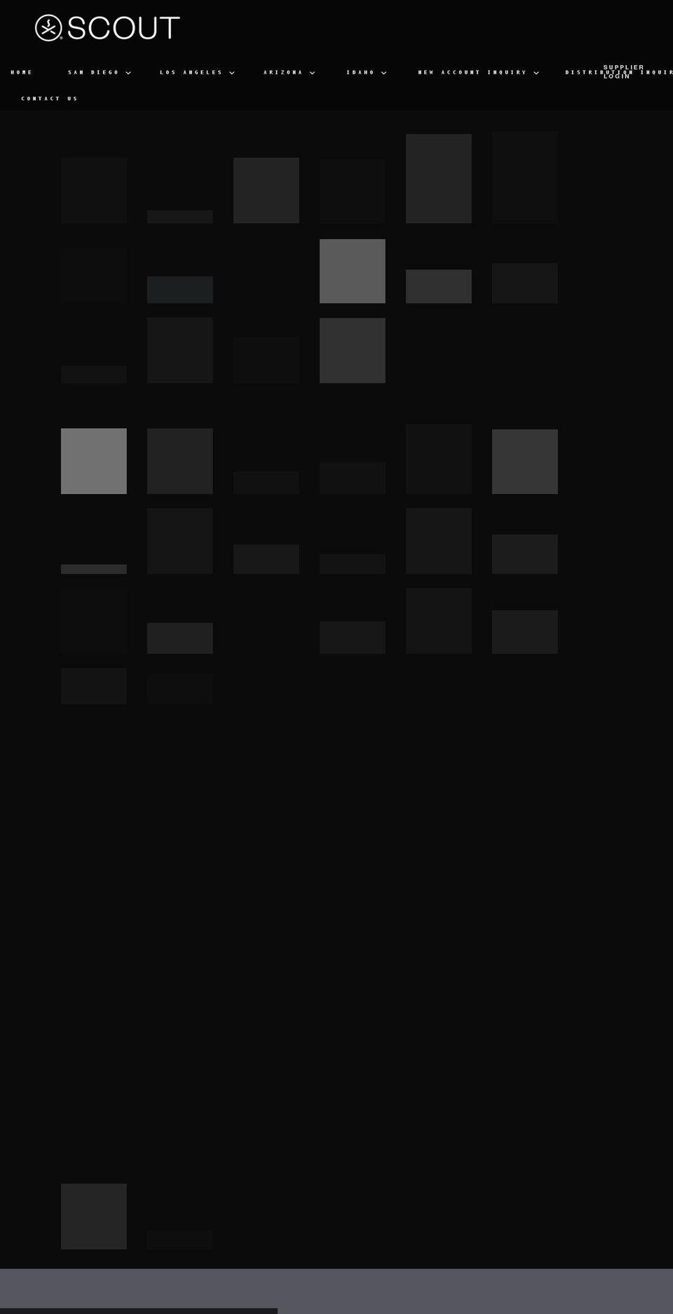 scoutdist.com shopify website screenshot
