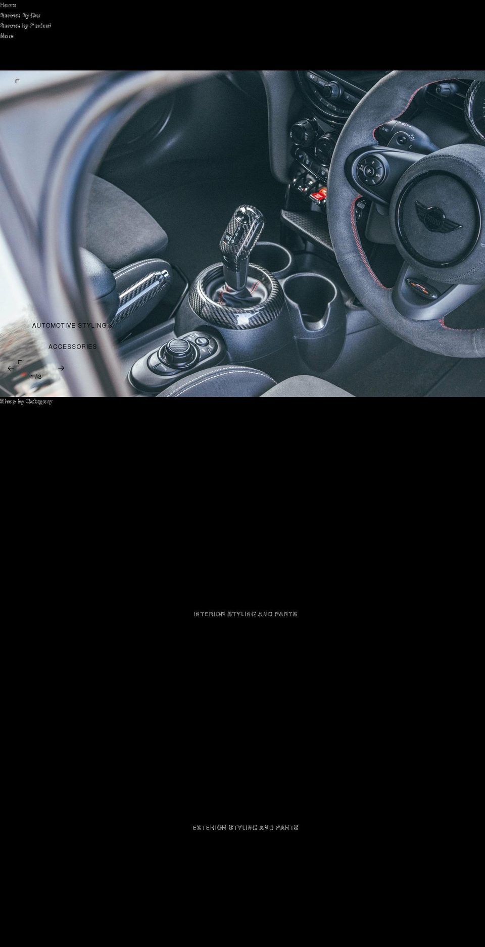 scpautomotive.co.uk shopify website screenshot