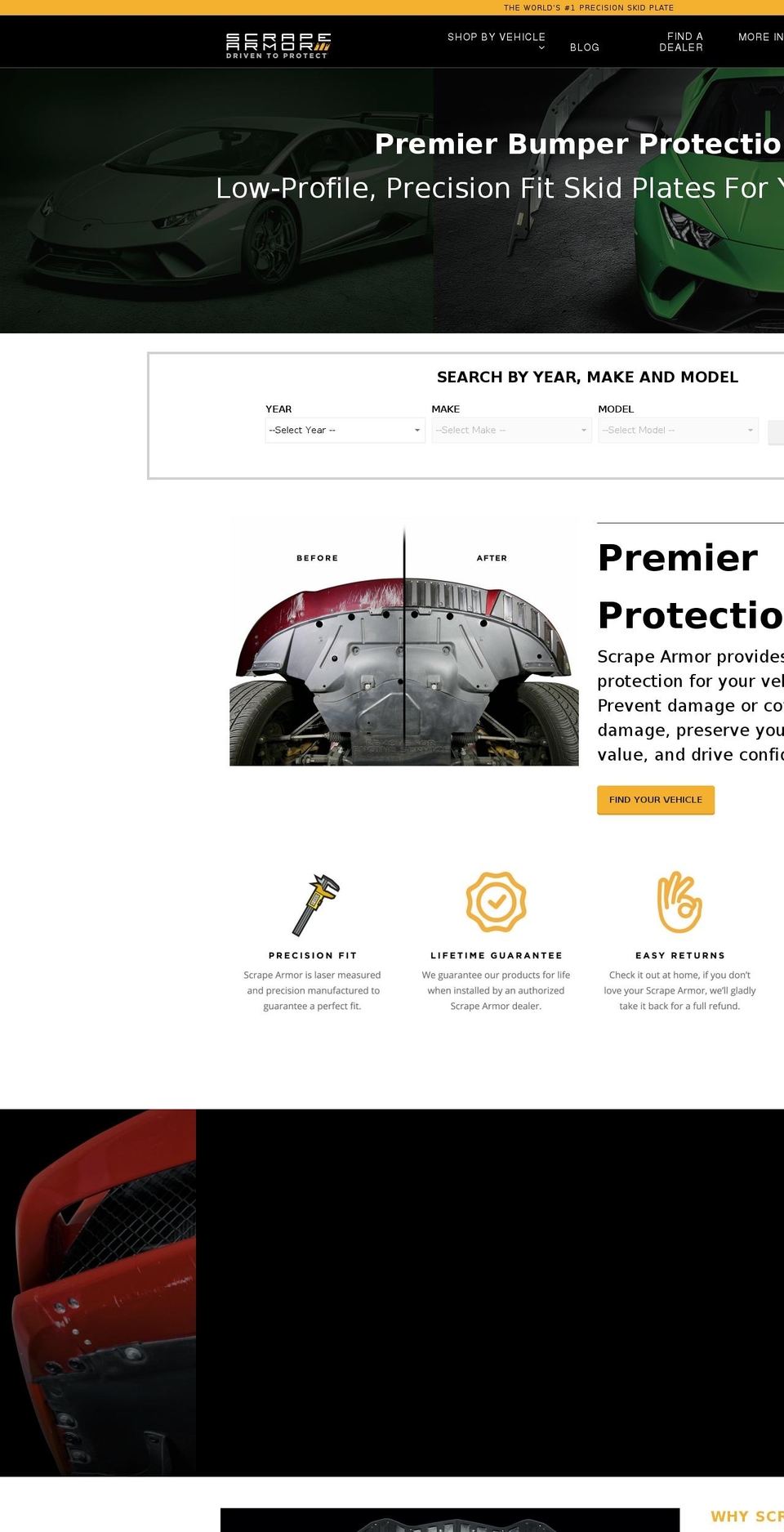 Scrape Armor -- Supple Wholesale Installed Shopify theme site example scrapearmor.biz