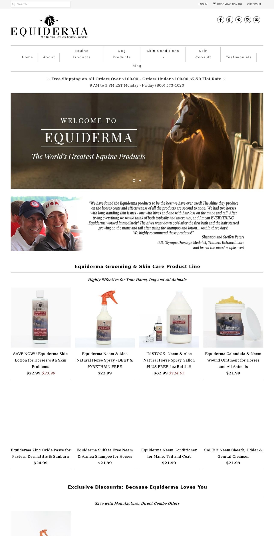 Updated Theme 2-13-18 Shopify theme site example scratchesinhorses.com