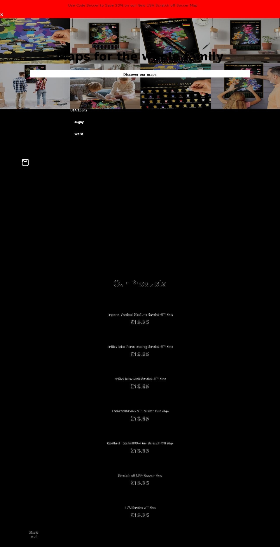 scratchoffmaps.com shopify website screenshot